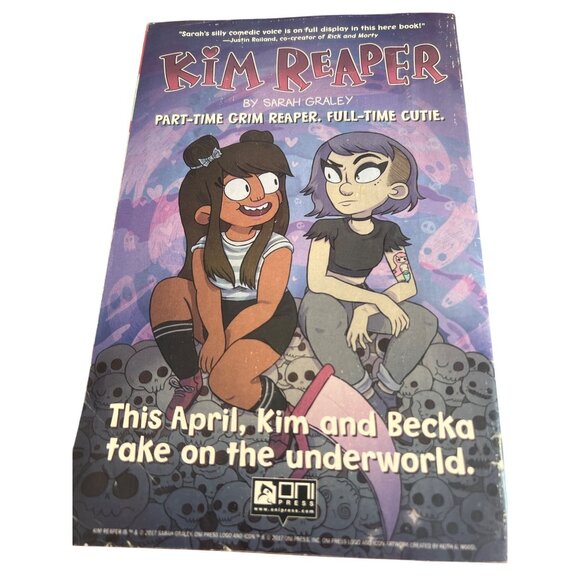 Rick & Morty Free Comic Book Day Issue #1 Kim Grim Reaper Oni Press 2017 - Picture 3 of 5